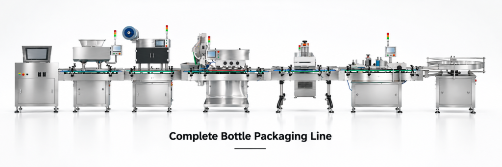 Complete Automatic Bottle Packaging Line