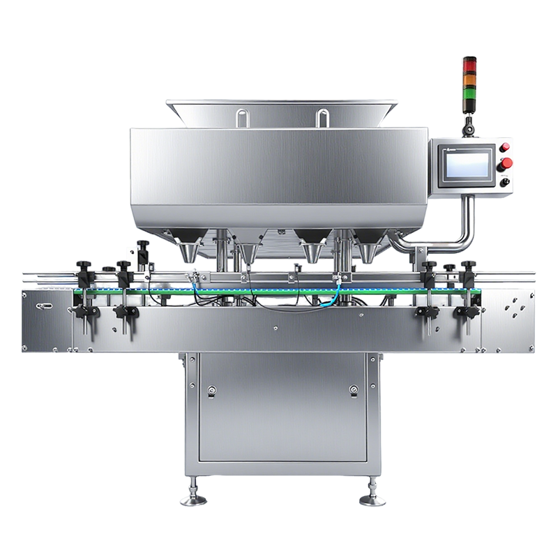 Electronic counting machine for accurate tablet and capsule counting