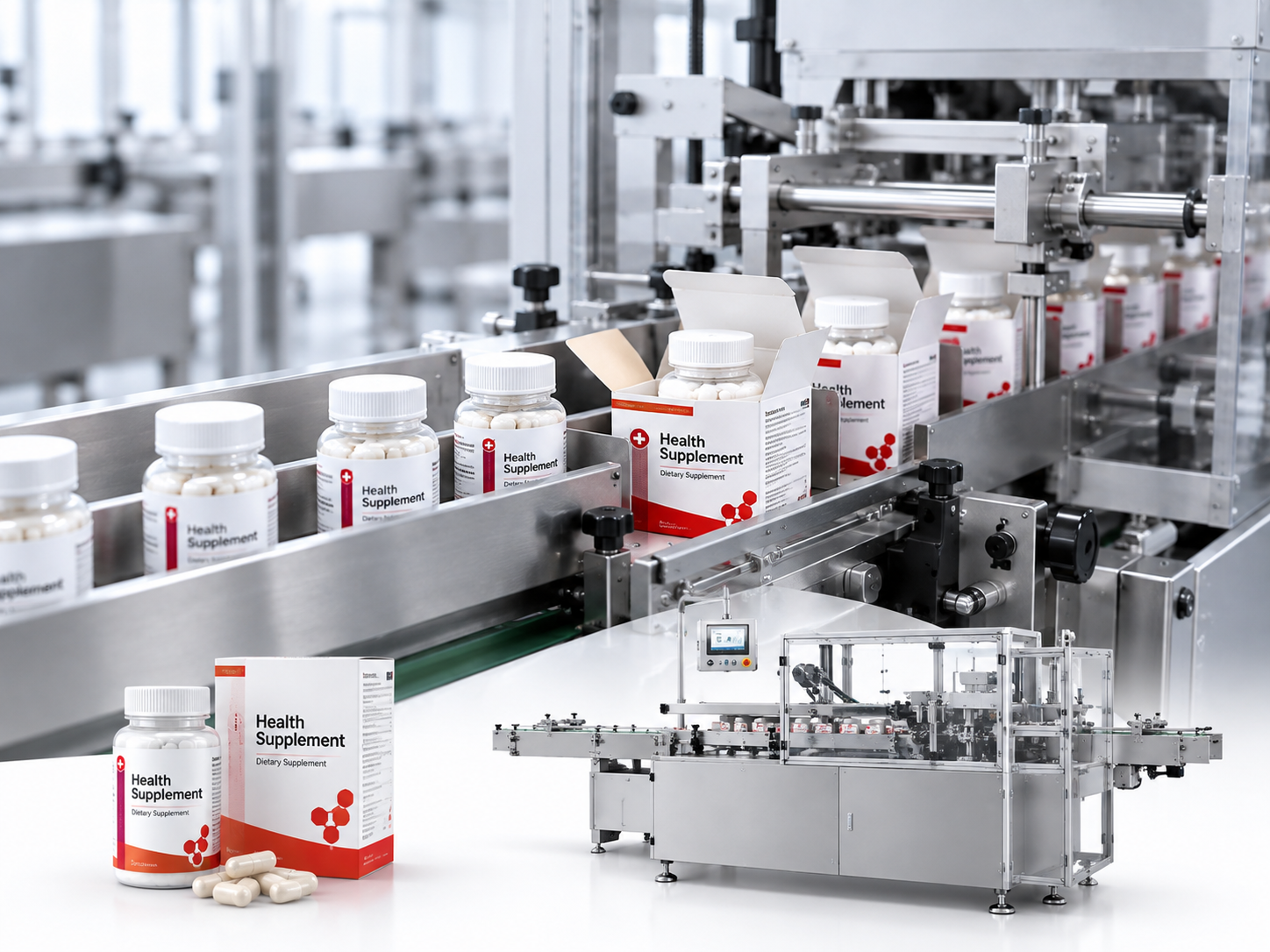 Granules and small pieces counting application