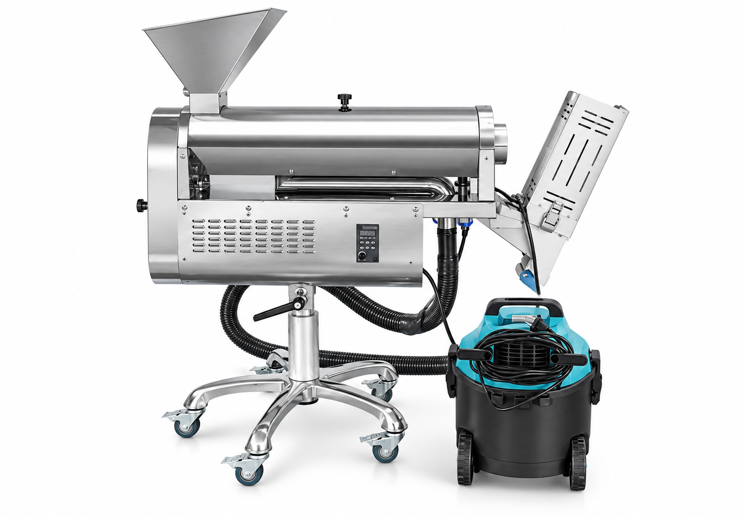 RUIYI Hard Capsule Pill Polishing Machine for Capsule Surface Cleaning