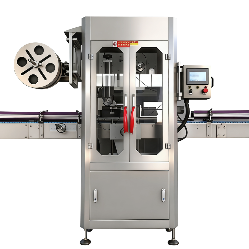 RUIYI Automatic Sleeve Wrapping Machine for Bottle Shrink Sleeve Labeling