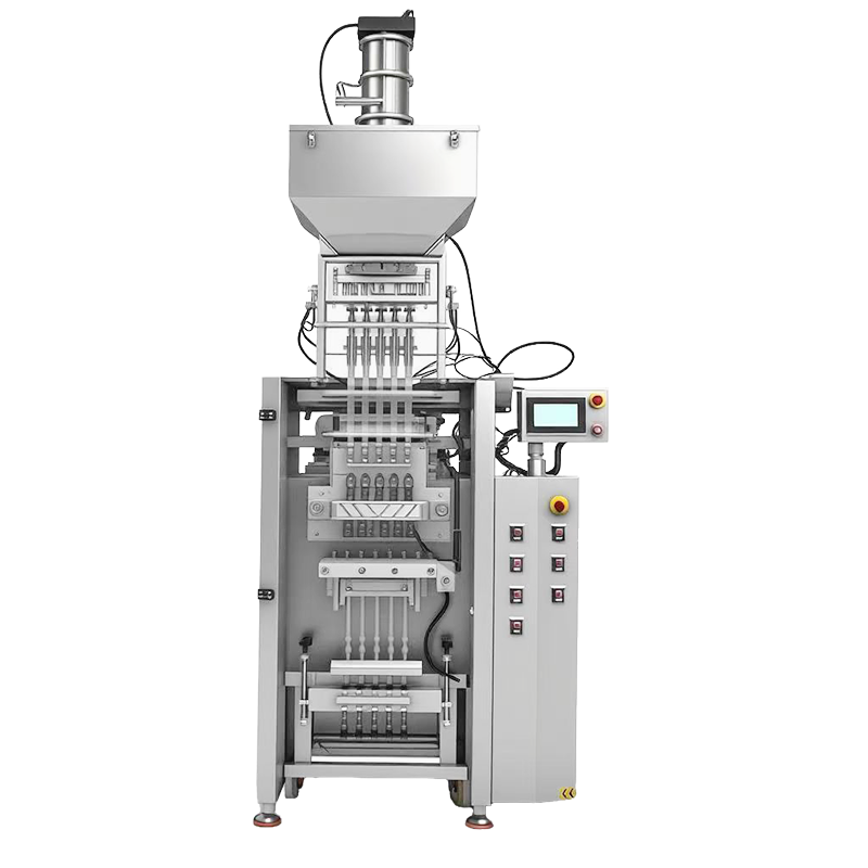 Automatic Multi-Lanes Granule Packing Machine for High-Speed Sachet Packaging by RUIYI Machinery